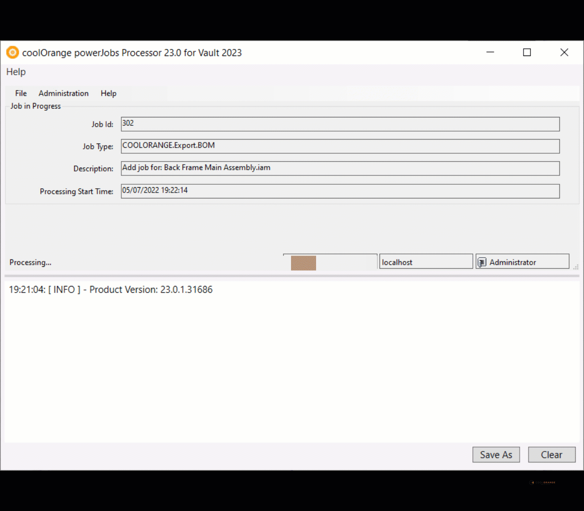 Workflow - Export BOM-3