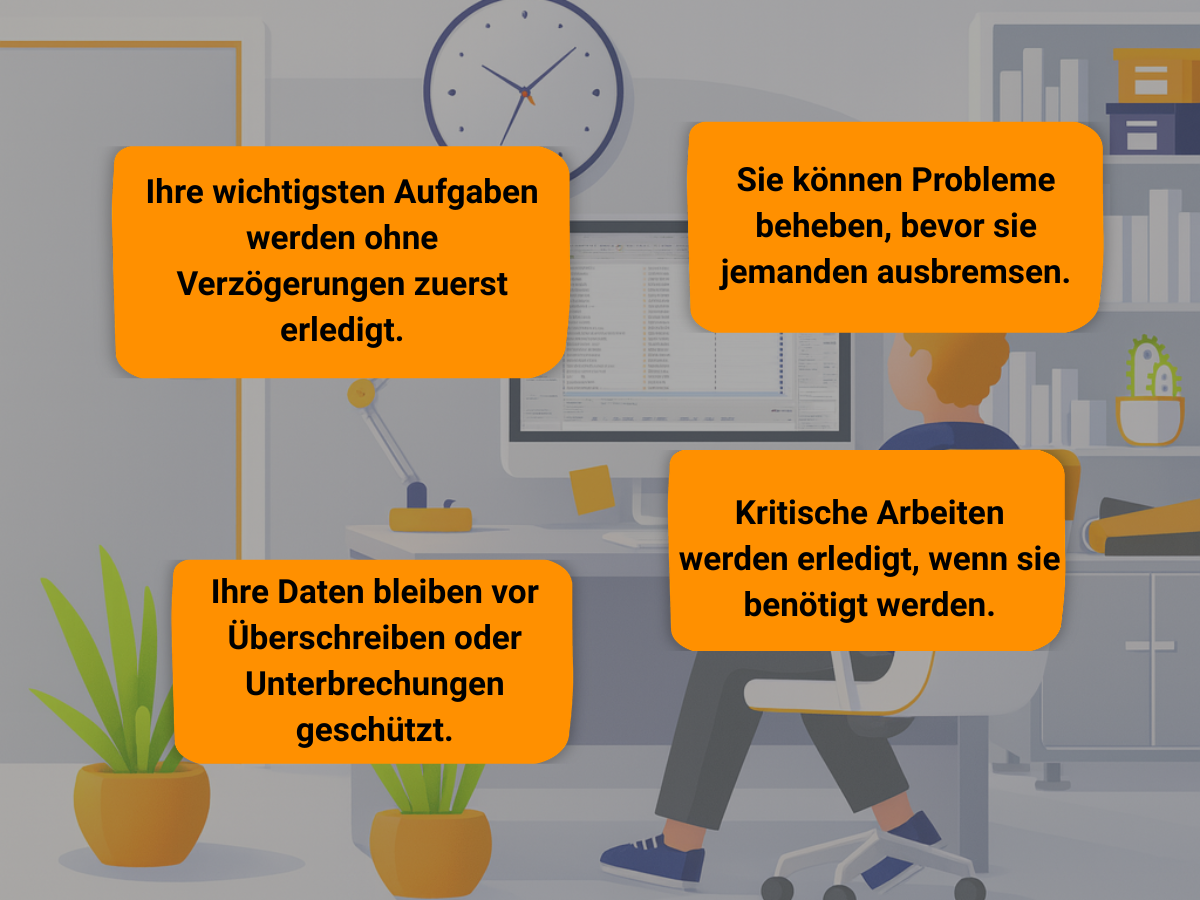 Vault Job Prioritätskontrolle