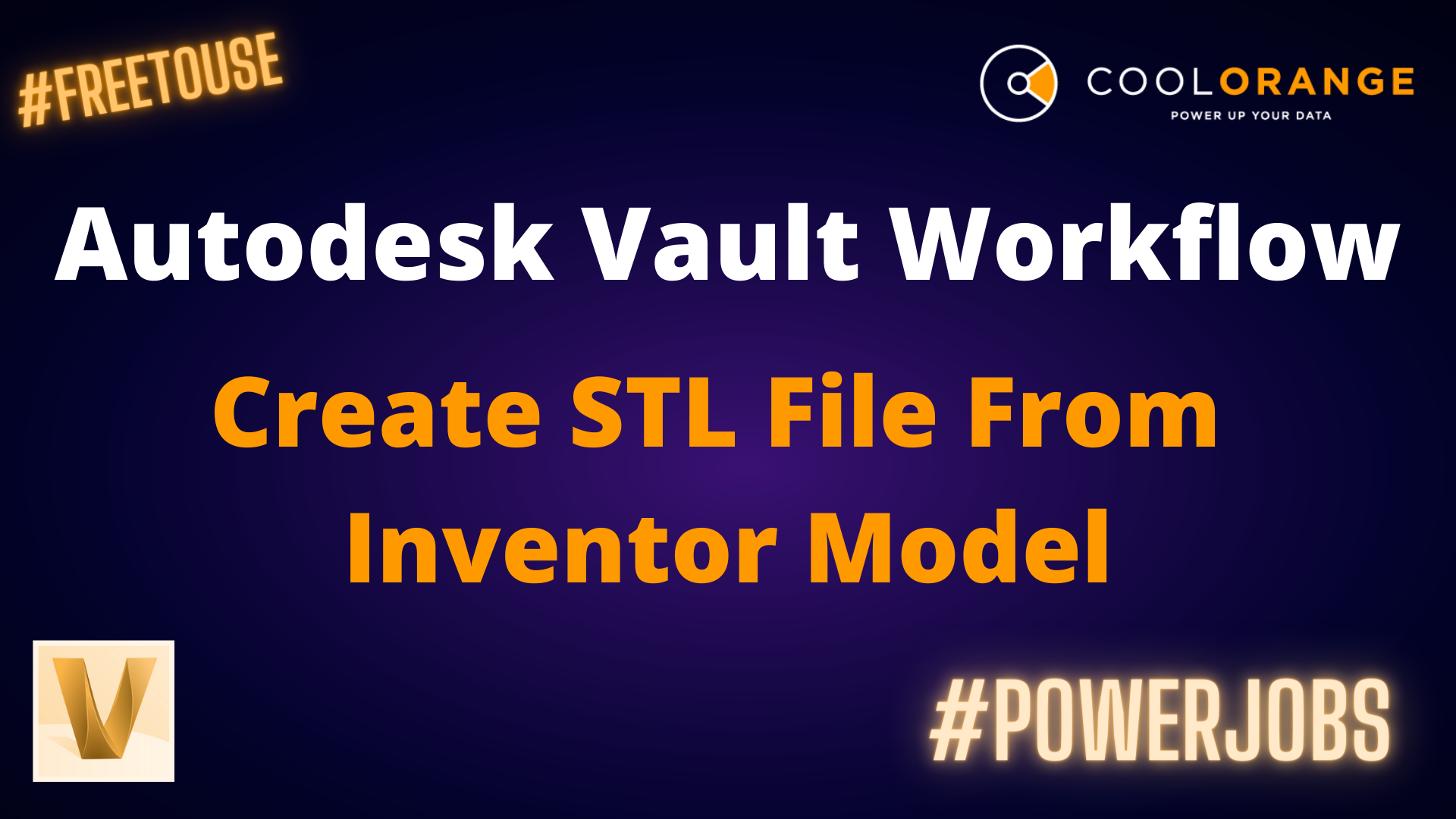 Create STL file from Autodesk Inventor Model with powerJobs