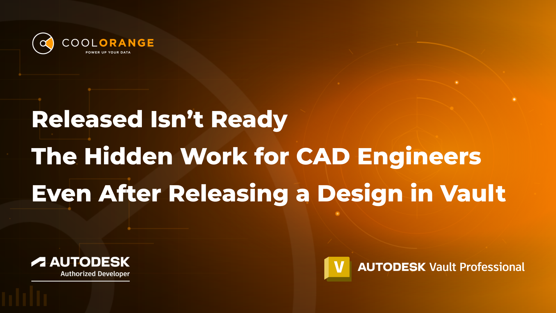 After releasing a design in autodesk vault pdm