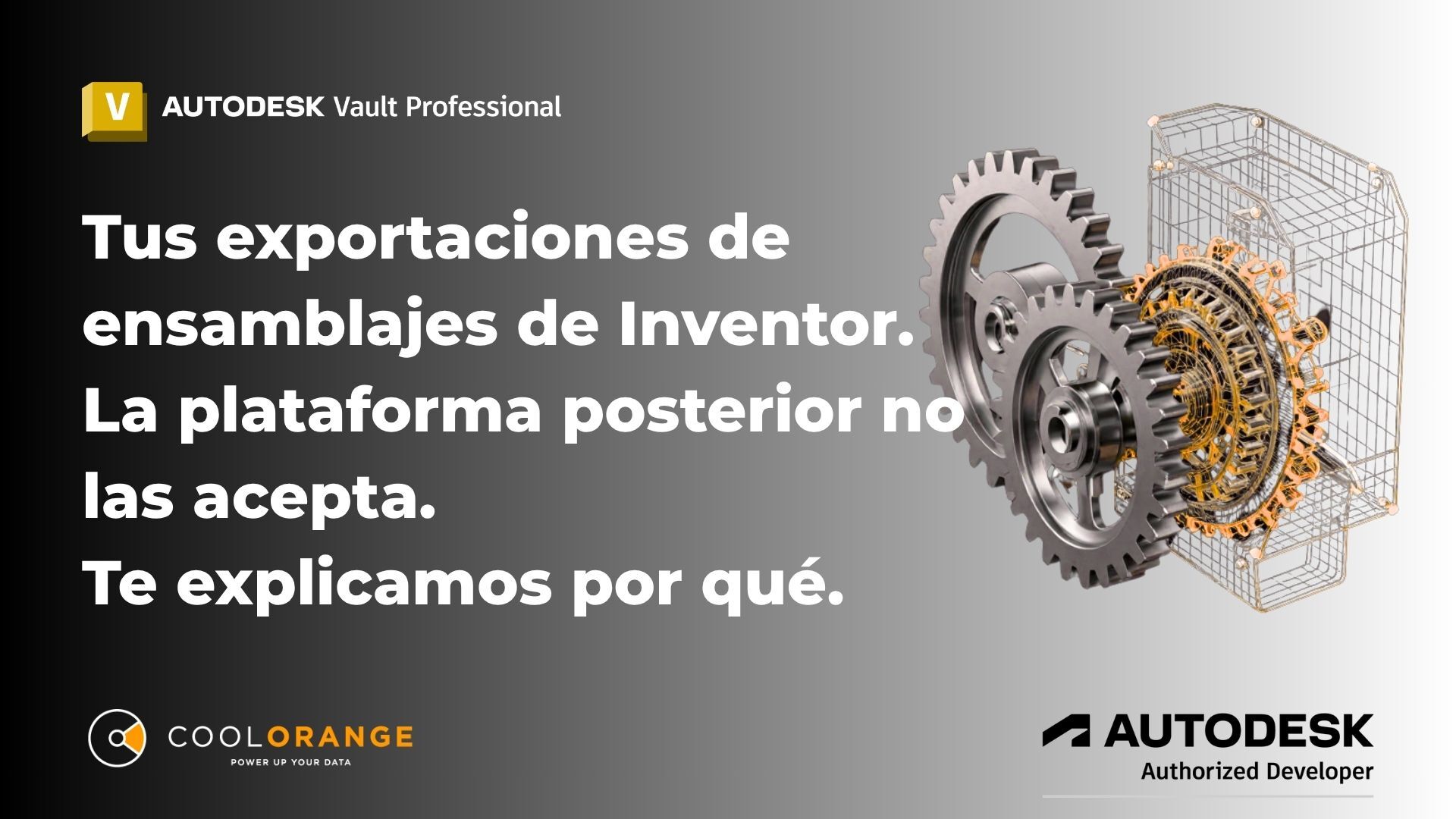 Autodesk Inventor: exportación a GLTF con CoolOrange