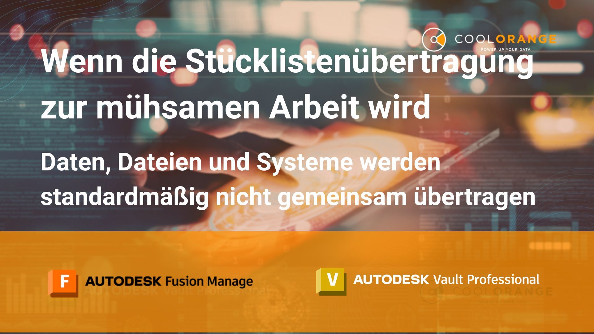 Autodesk Fusion Manage nach ERP-Stückliste übertragen