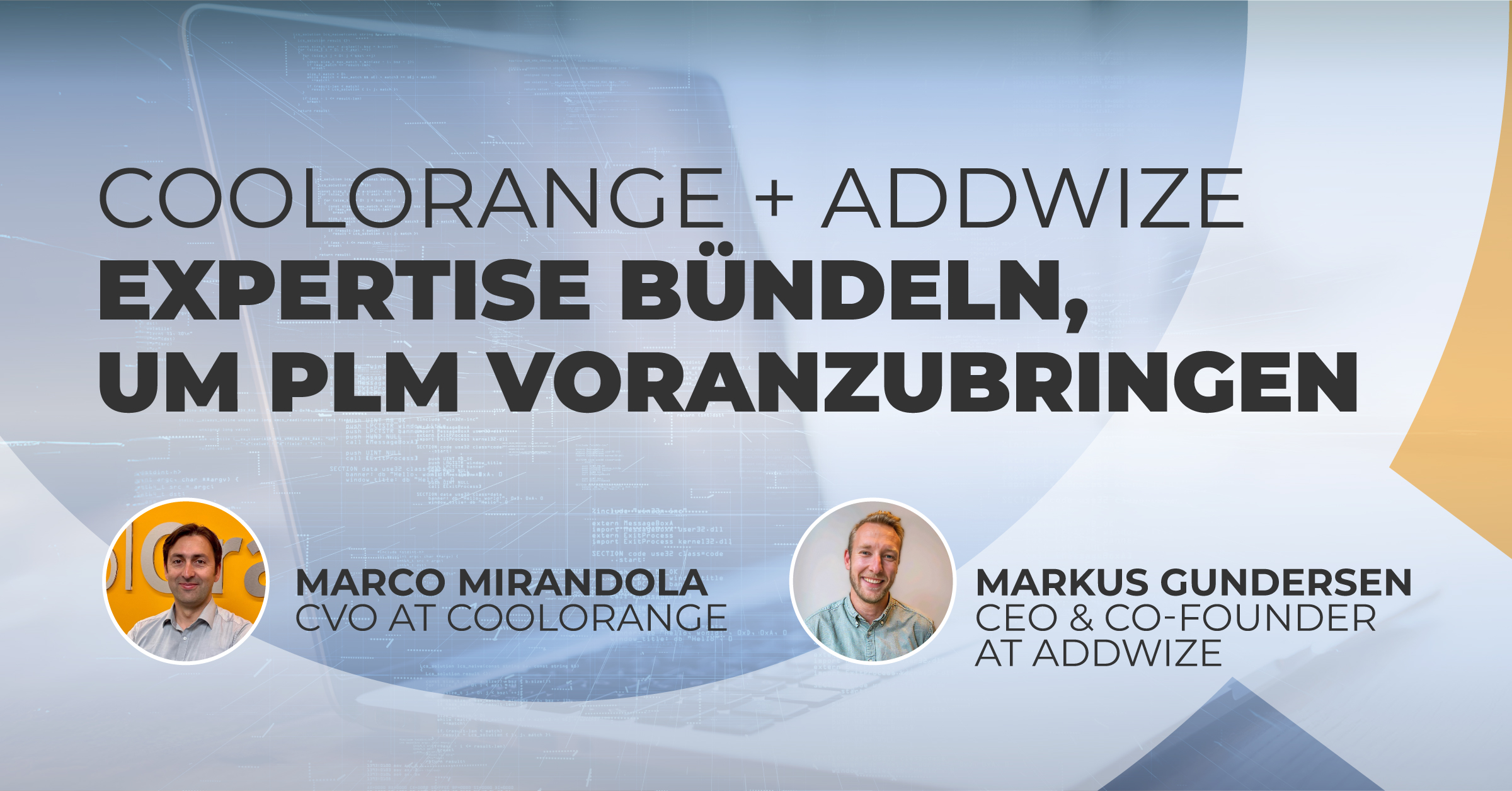 coolOrange erweitert sein PLM-Engagement in Nordeuropa und heißt Addwize willkommen