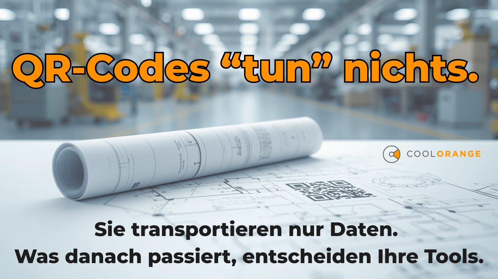 QR-Codes „tun“ nichts. Das tun Ihre Tools.&nbsp;