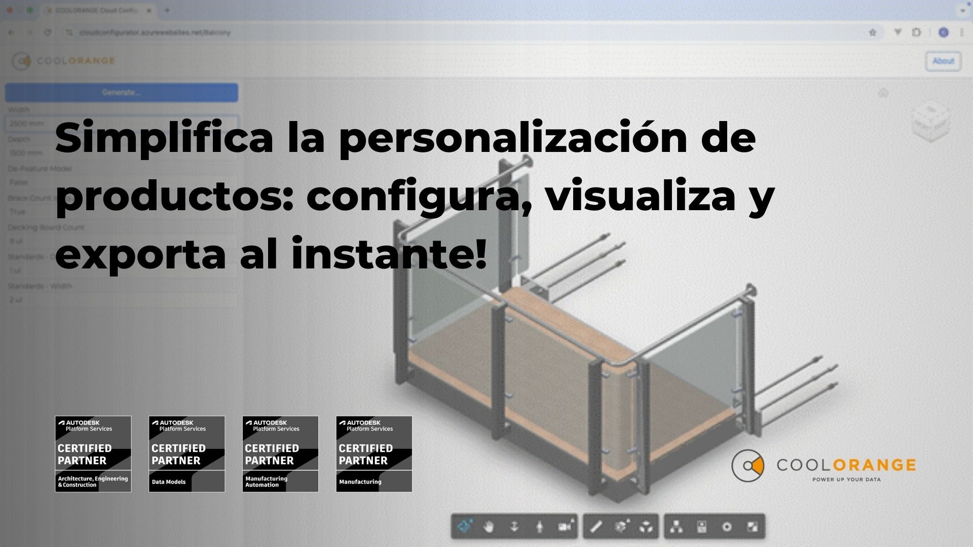 Simplifica la personalización de productos: configura, visualiza y exporta al instante