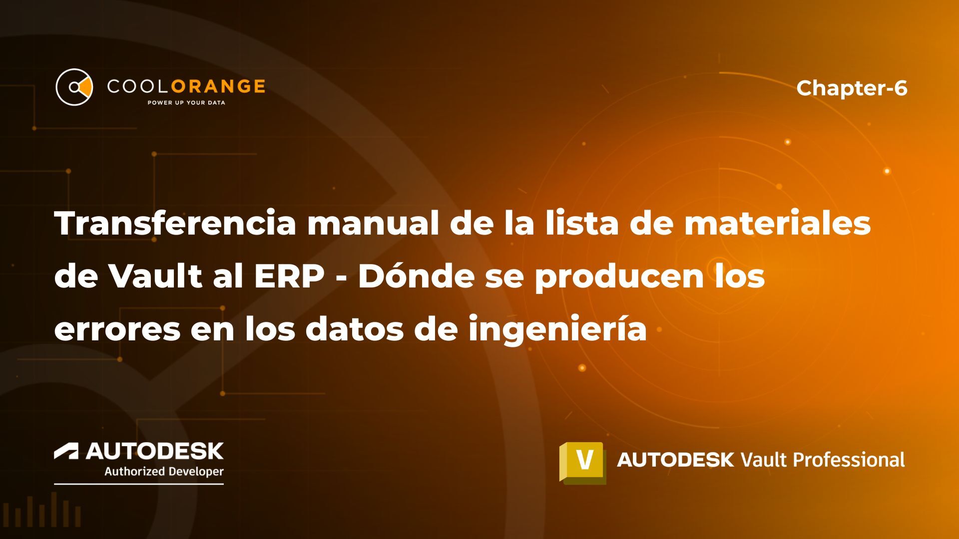autodesk vault pdm bom integración de datos a erp