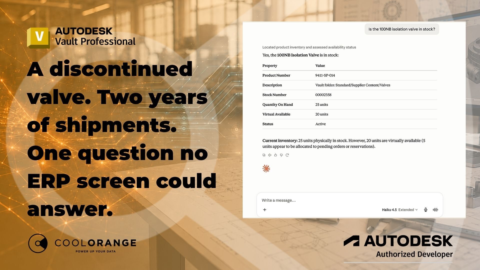 Ask ERP questions with AI